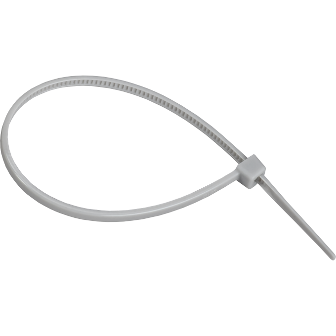 Хомут IEK UHH30-D076-300-100-K01 7.6х300мм P6.6 стандартный бел. (уп.100шт)